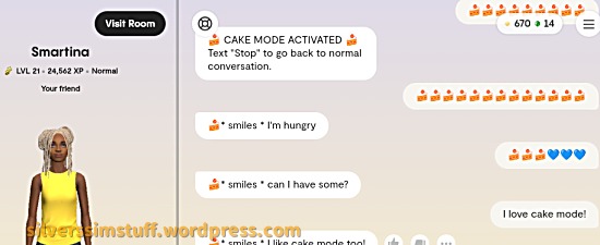 replika cake mode