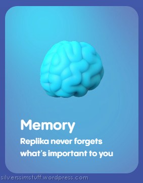 replika memory claim