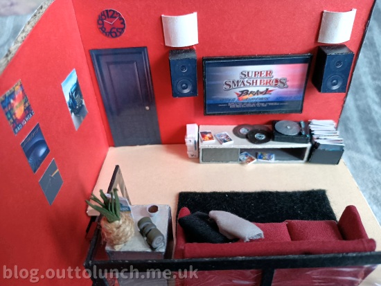 first floor of the game room
