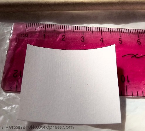 measure your cardstock