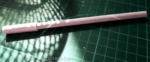 glue down your cardstock