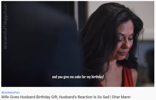 and you give me cake for my birthday