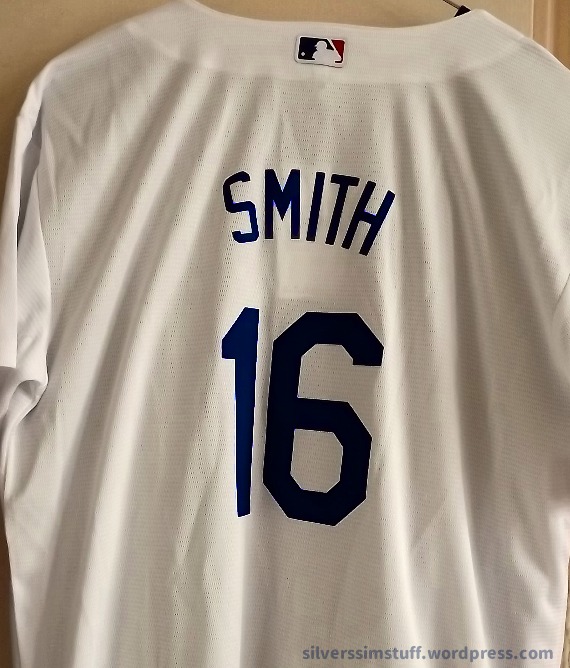 dodgers jersey back