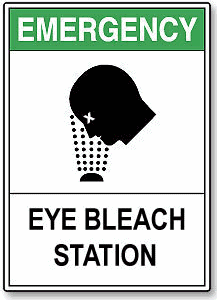 Eye Bleach Station