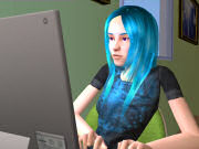 Lana writing